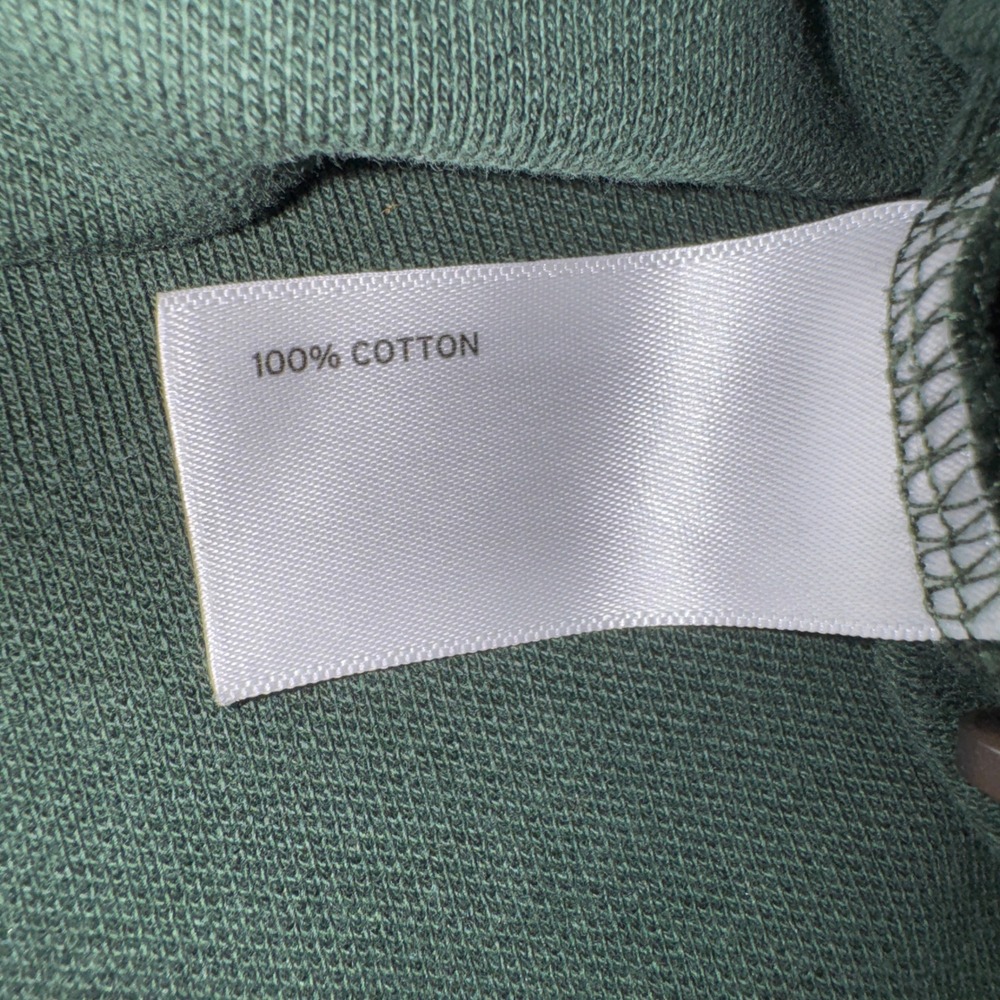 Mens Forest Green 100% Cotton Pique Short Sleeve Polo Shirt 3237-26 Size 3XL - Picture 8 of 12